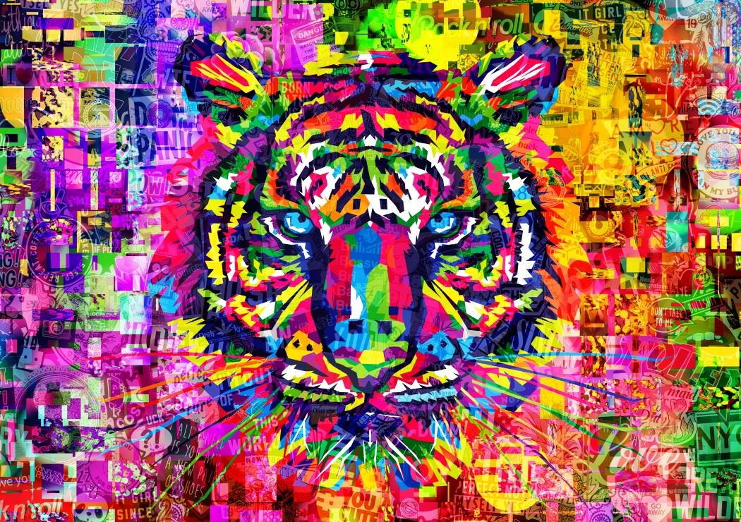 Bluebird Wonderful Tiger Jigsaw Puzzle (1000 Pieces)