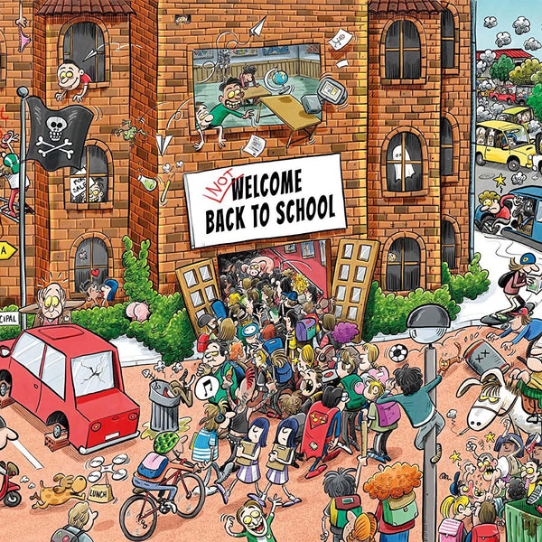 Back to School Chaos - Chaos no. 8 Jigsaw Puzzle (500 Pieces)