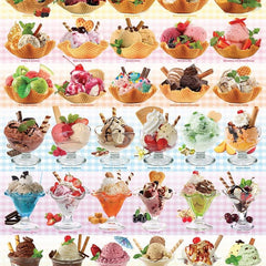 Eurographics Ice Cream Flavours Jigsaw Puzzle (1000 Pieces)