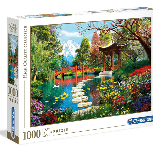 Clementoni Fuji Garden High Quality  Jigsaw Puzzle (1000 Pieces)