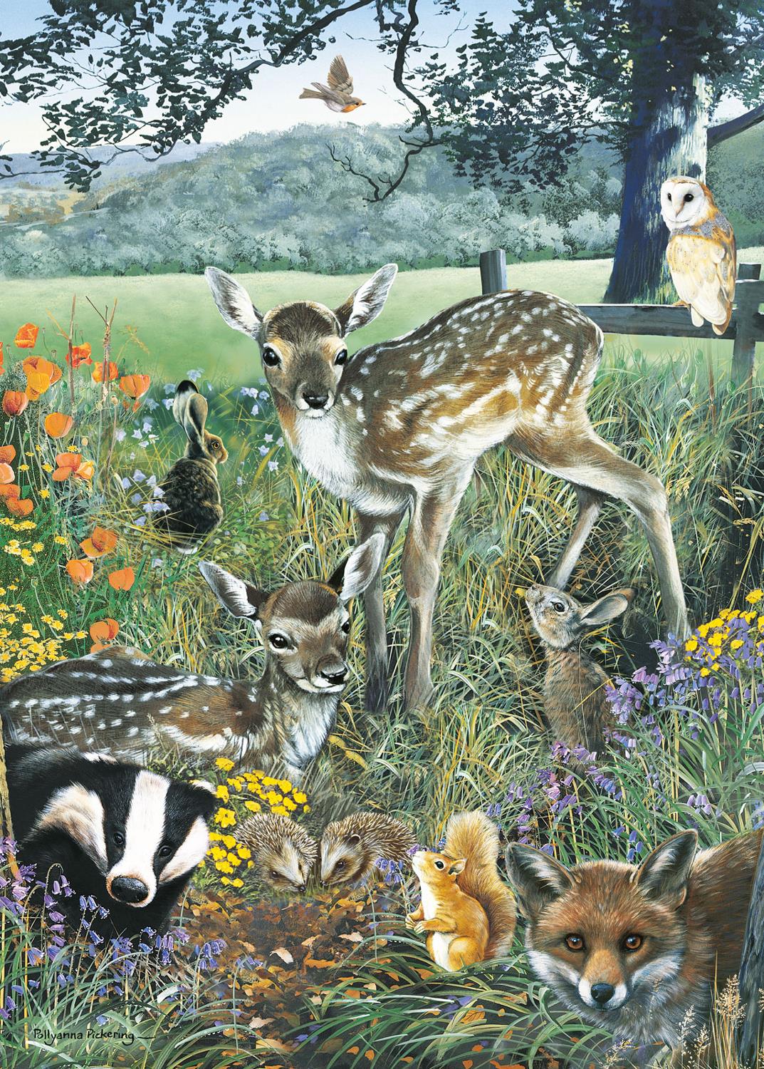 Otter House Woodland Friends Jigsaw Puzzle (1000 Pieces)