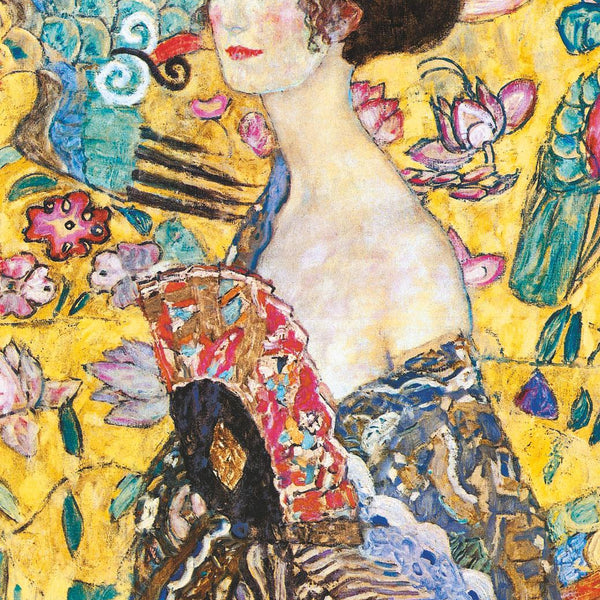 Piatnik Klimt Lady with the Fan Jigsaw Puzzle (1000 Pieces)