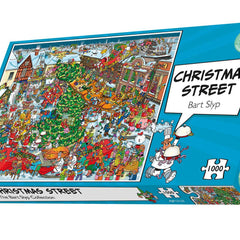Christmas Street - Bart Slyp Jigsaw Puzzle (1000 Pieces)
