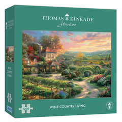 Gibsons Kinkade Wine Country Living Jigsaw Puzzle (1000 Pieces)