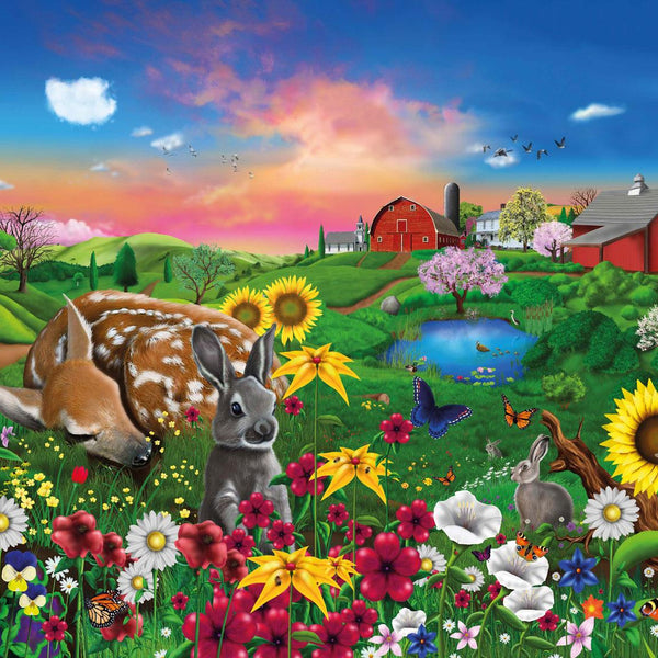 Peaceful Pastures Jigsaw Puzzle (1000 Pieces)