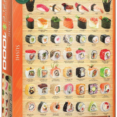 Eurographics Sushi Jigsaw Puzzle (1000 Pieces)