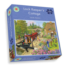 Lock Keeper's Cottage - Sarah Adams Jigsaw Puzzle (1000 Pieces)