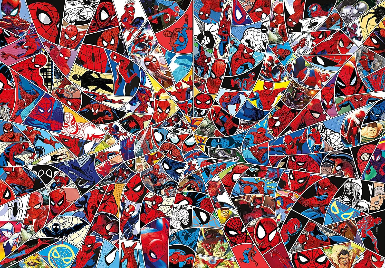 Clementoni Impossible Spiderman Jigsaw Puzzle (1000 Pieces)