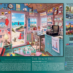 Ravensburger My Haven No 7, The Beach Hut Jigsaw Puzzle (1000 Pieces)