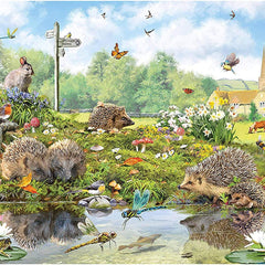 Otter House Riverside Wildlife Jigsaw Puzzle (1000 Pieces)