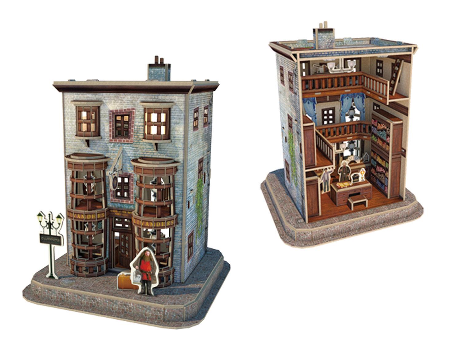 Harry Potter Diagon Alley Olivander's Wand Shop 3D Model Jigsaw Puzzle