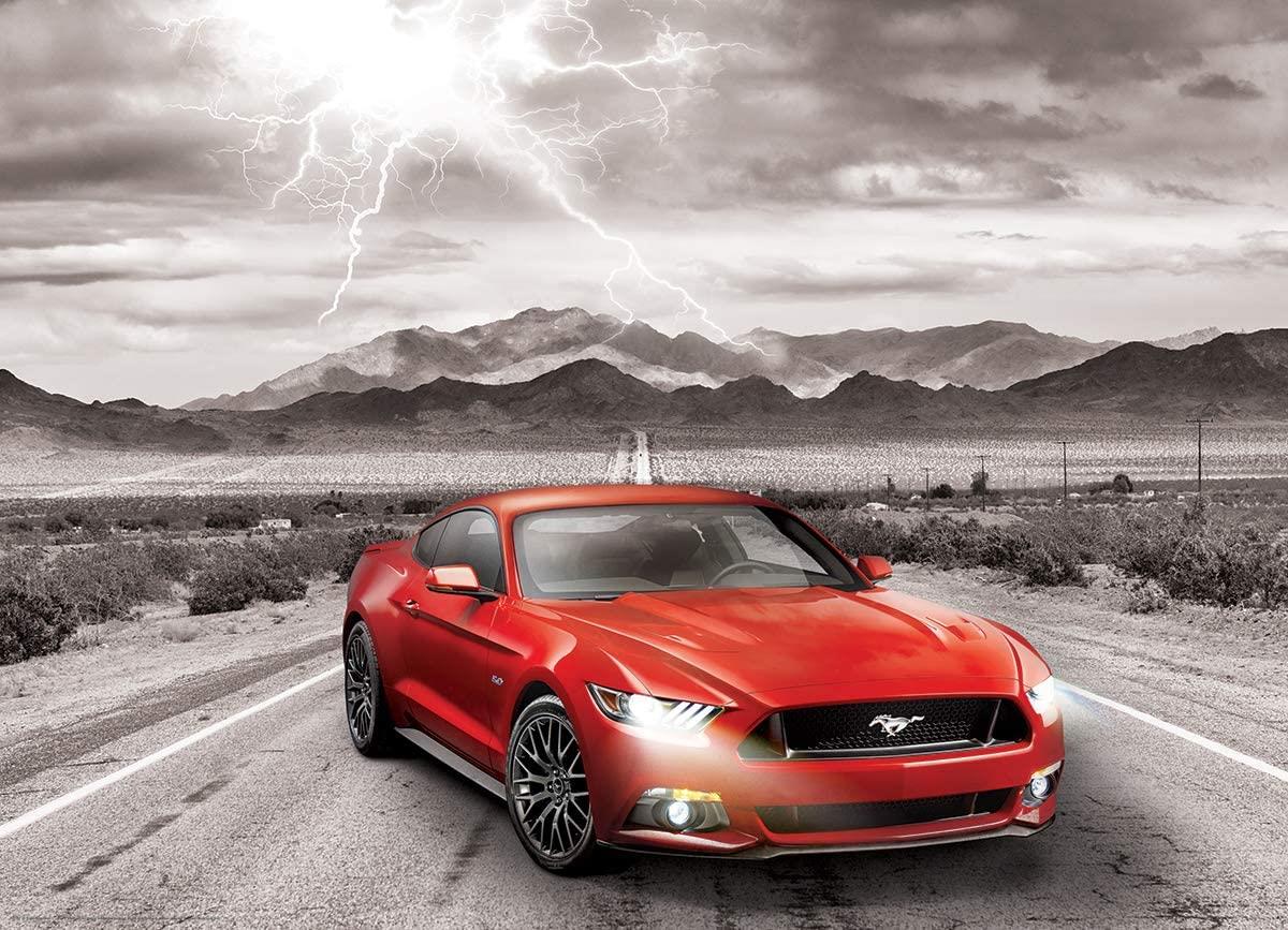 Eurographics Ford Mustang GT 2015, Fifty Years of Power Jigsaw Puzzle (1000 Pieces)