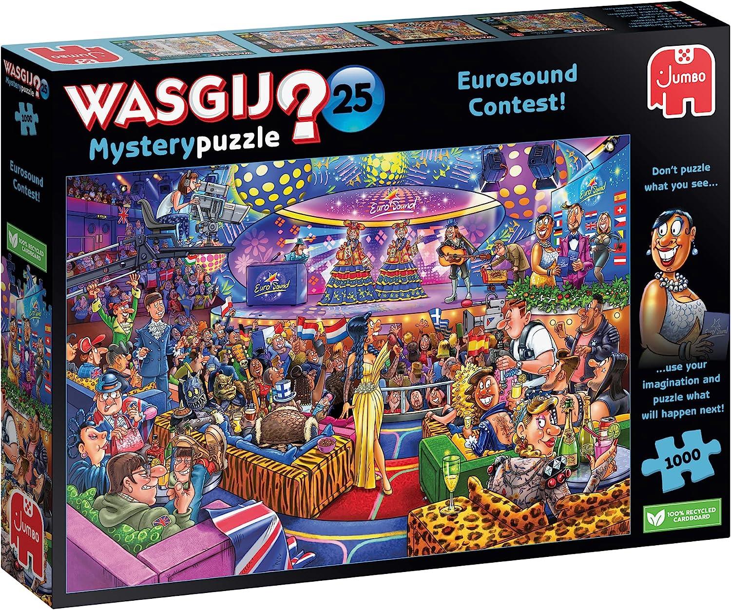 Wasgij Mystery 25 Eurosound Contest! Jigsaw Puzzle (1000 Pieces)