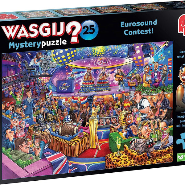 Wasgij Mystery 25 Eurosound Contest! Jigsaw Puzzle (1000 Pieces)