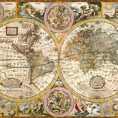 Clementoni  Old Map High Quality Jigsaw Puzzle (3000 Pieces)