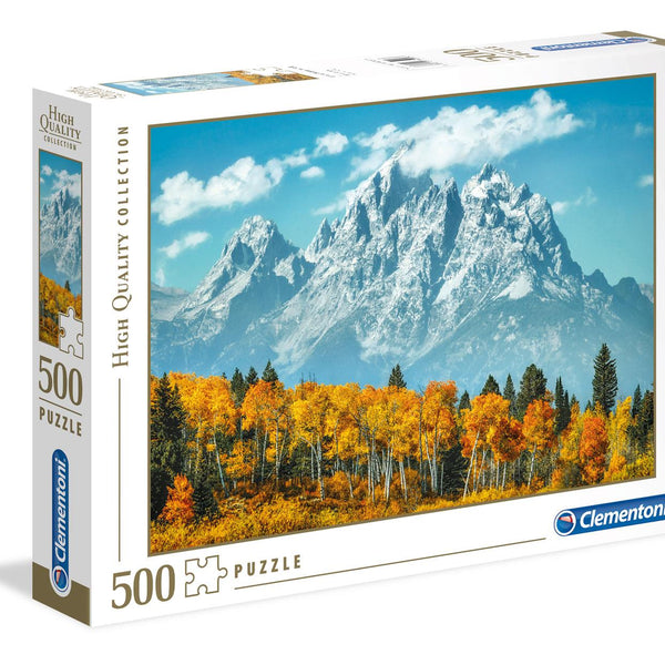 Clementoni Grand Teton In Fall High Quality Jigsaw Puzzle (500 Pieces)