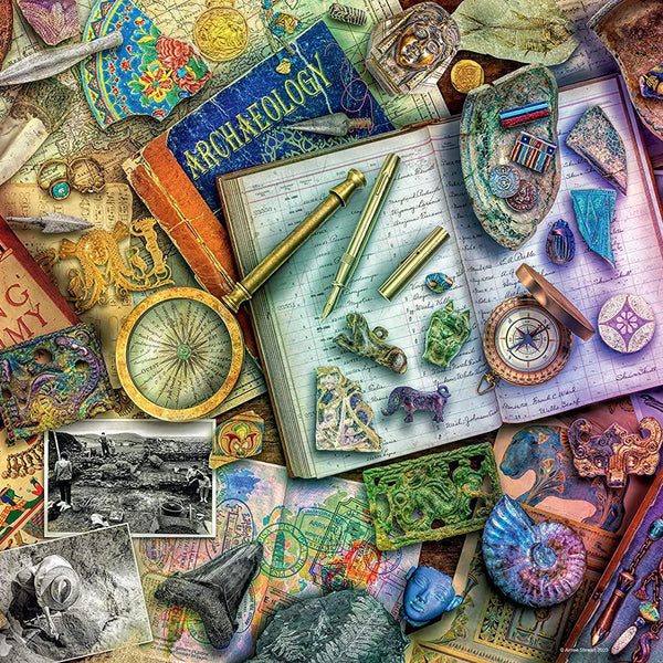 Ravensburger The Archaeologist's Desk Jigsaw Puzzle (500 Pieces)