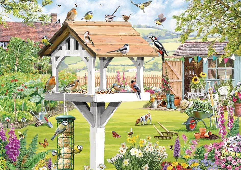 Otter House Garden Friends Jigsaw Puzzle (500 XL Pieces)