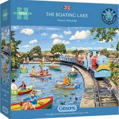 Gibsons The Boating Lake Jigsaw Puzzle (1000 Pieces)