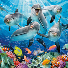 Ravensburger Dolphins Jigsaw Puzzle (500 Pieces)