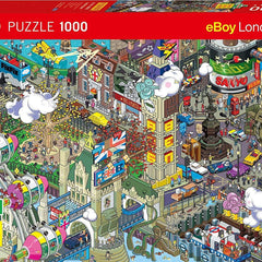 Heye London Quest eBoy Pixorama Jigsaw Puzzle (1000 Pieces)