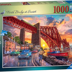 Ravensburger Forth Bridge at Sunset Jigsaw Puzzle (1000 Pieces)