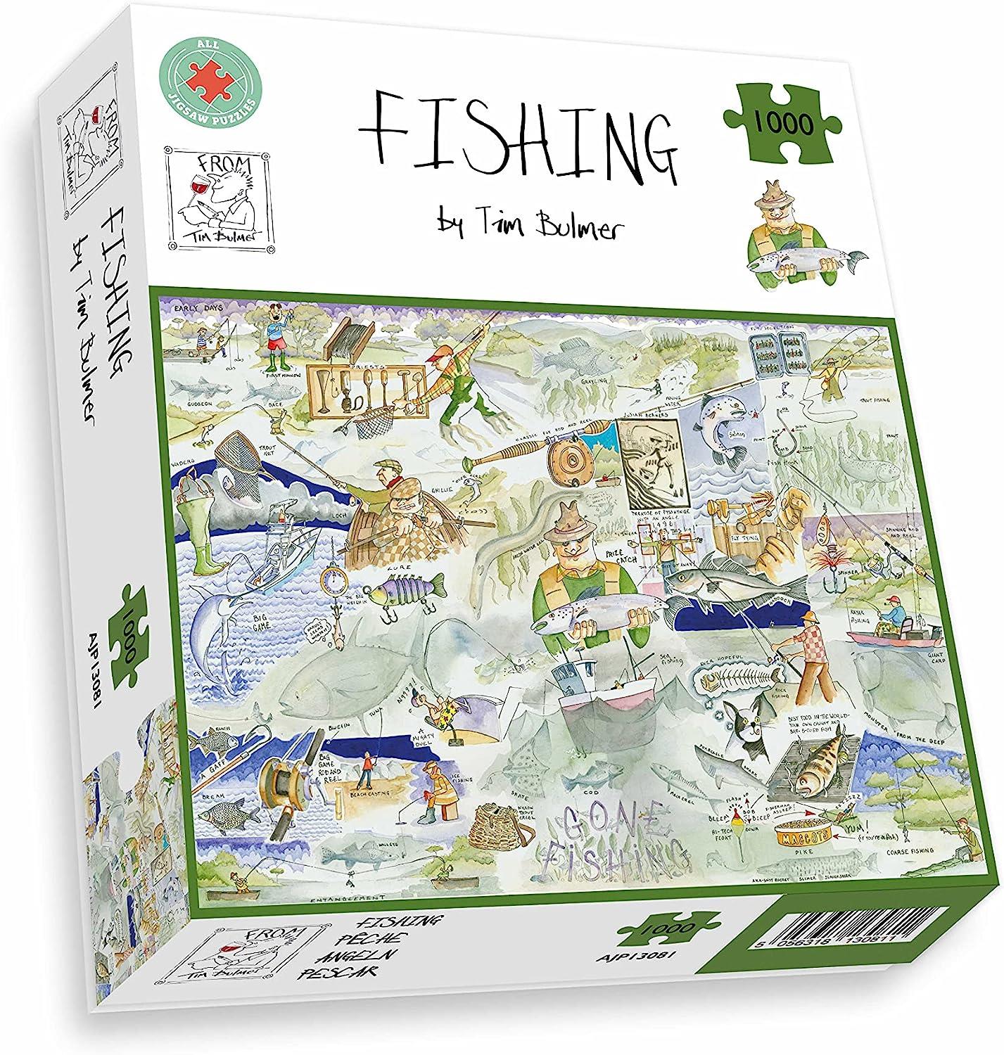 Fishing - Tim Bulmer Jigsaw Puzzle (1000 Pieces)