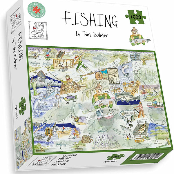 Fishing - Tim Bulmer Jigsaw Puzzle (1000 Pieces)