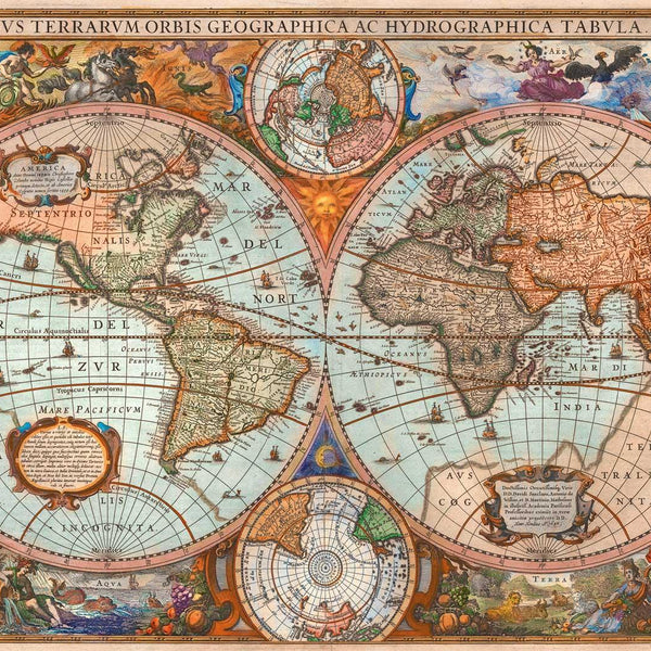 Schmidt Ancient World Map Jigsaw Puzzle (3000 Pieces)