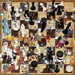 Heye Triangular Black or White, Degano Jigsaw Puzzle (1000 Pieces)