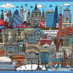 Ravensburger Doodling Around London LandmarksJigsaw Puzzle (500 Pieces)