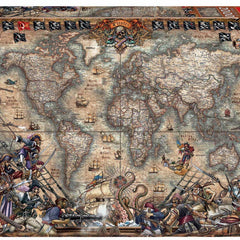 Educa Pirates Map Jigsaw Puzzle (2000 Pieces)