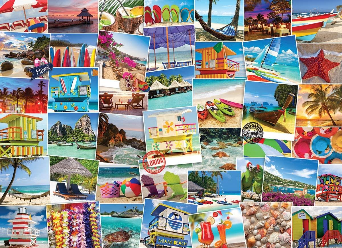 Eurographics Globetrotter Beaches Jigsaw Puzzle (1000 Pieces)