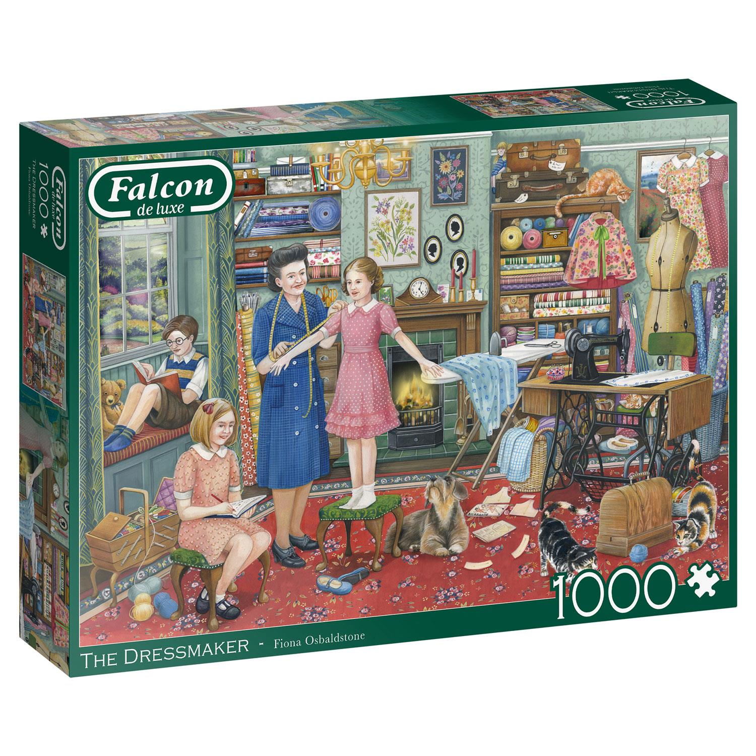 Falcon Deluxe The Dressmaker Jigsaw Puzzle (1000 Pieces)