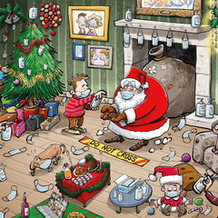 Chaos on Christmas Eve Jigsaw Puzzle - Chaos no. 23 (1000 Pieces)