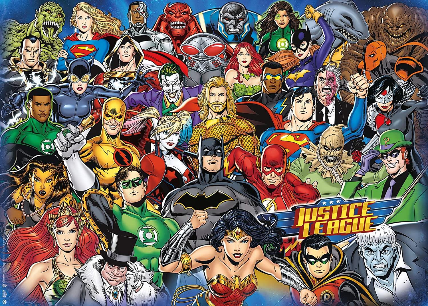 Ravensburger DC Comics Justice League Challenge Jigsaw Puzzle (1000 Pieces)