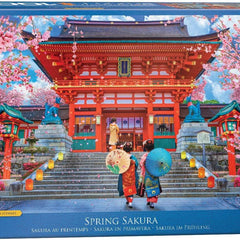 Eurographics Spring Sakura, Lars Stewart Jigsaw Puzzle (1000 Pieces)