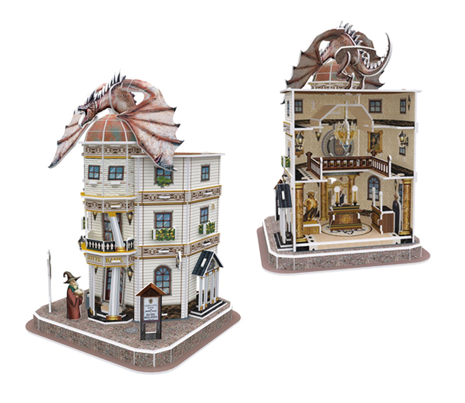 Harry Potter Diagon Alley Gringotts Bank 3D Jigsaw Puzzle