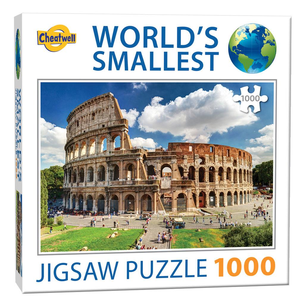 World's Smallest 1000 Piece Jigsaw - The Colosseum (1000 Pieces)
