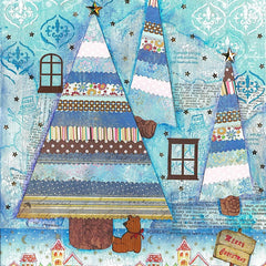 Christmas Card Art Jigsaw Puzzle (1000 Pieces)