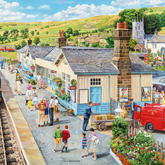 Ravensburger The Country Station Jigsaw Puzzle (100 XXL Extra Large Pieces)