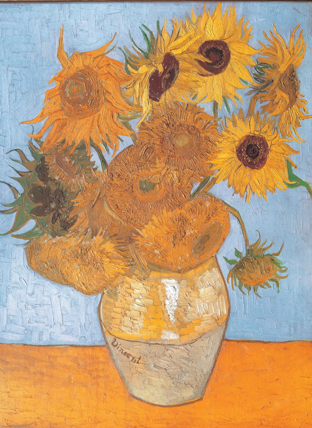 Clementoni Van Gogh Sunflowers High Quality Jigsaw Puzzle (1000 Pieces)