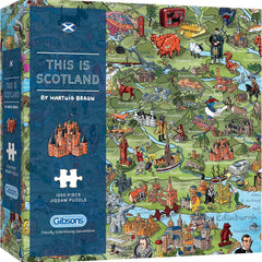 Gibsons This is Scotland Jigsaw Puzzle (1000 Pieces)