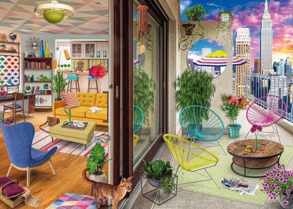 Ravensburger NYC Apartment Vision Jigsaw Puzzle (1000 Pieces)