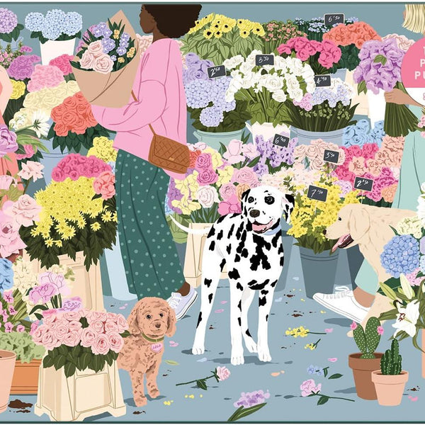 Galison Flower Market Jigsaw Puzzle (1000 Pieces)