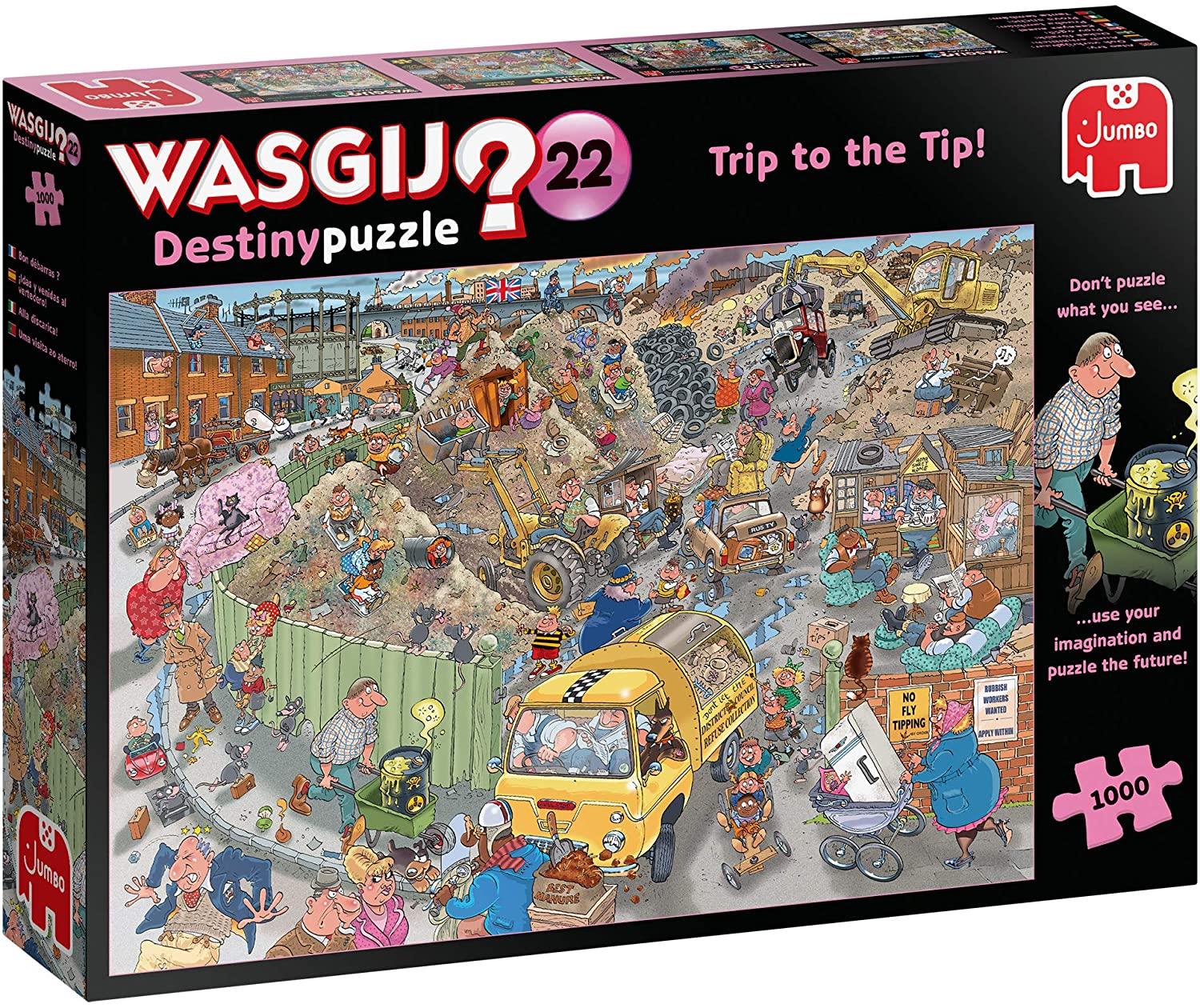 Wasgij Destiny 22 A Trip to the Tip! Jigsaw Puzzle (1000 pieces)