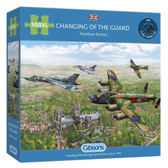 Gibsons Changing of the Guard Jigsaw Puzzle (500 XL Pieces)