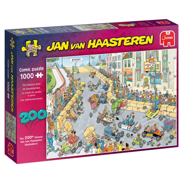 Jan Van Haasteren The Soapbox Race Jigsaw Puzzle (1000 Pieces)