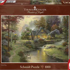 Schmidt Thomas Kinkade: Stillwater Cottage Jigsaw Puzzle (1000 Pieces)