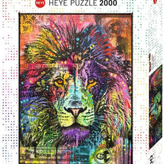 Heye Lion's Heart Jolly Pets Jigsaw Puzzle (2000 Pieces)